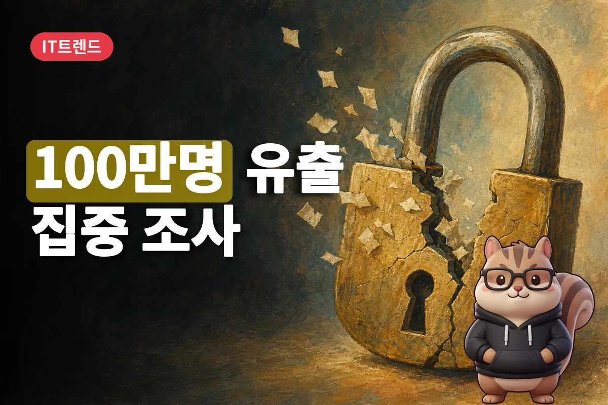 오른쪽에 금이 간 큰 자물쇠와 흩날리는 종이 조각이 있는 이미지